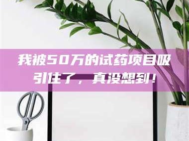 乳山我被50万的试药项目吸引住了，真没想到！