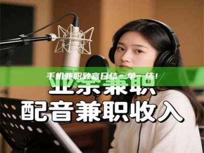 乳山手机兼职致富日结一单一结！